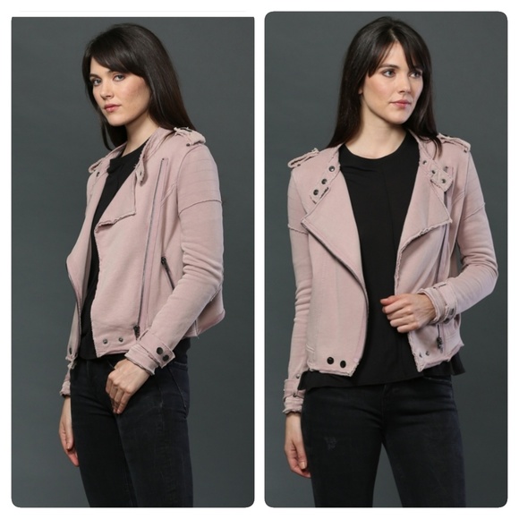 Last One❗Mauve Moto Jacket - Picture 6 of 9